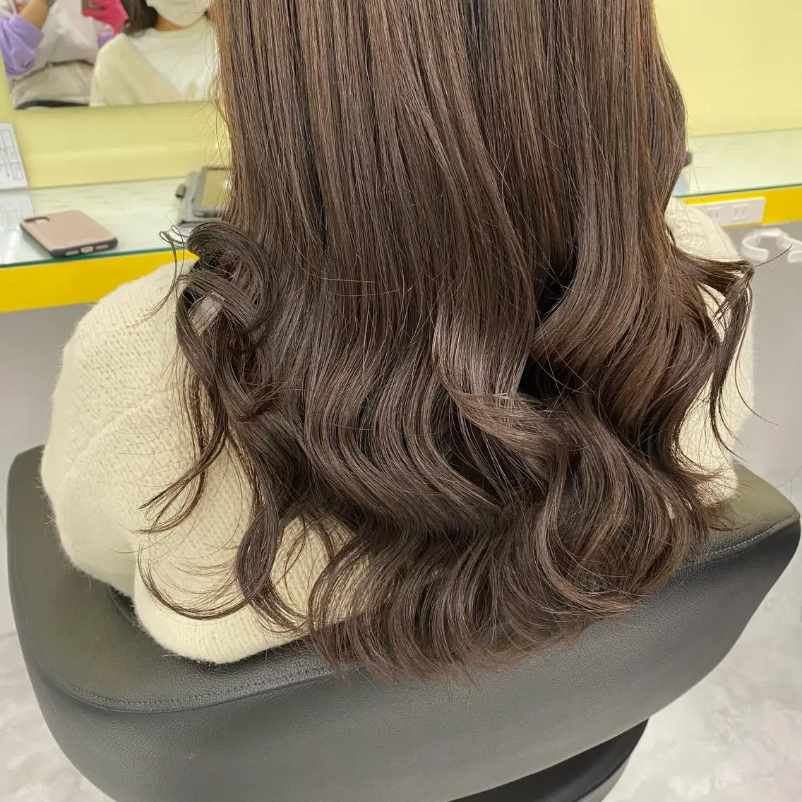 ショート カラー ヘアアレンジ ヘアカラー トリートメント mai🍑暖色カラー /レイヤー💖のヘアスタイル