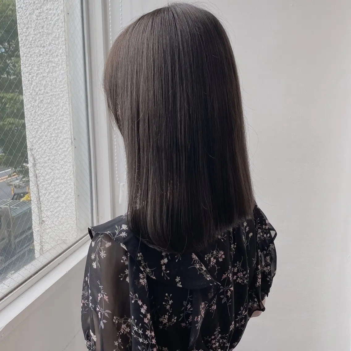 ロング カラー カット ヘアカラー トリートメント 𓏸レイヤー髪質改善 透けカラーカノン🫧のヘアスタイル