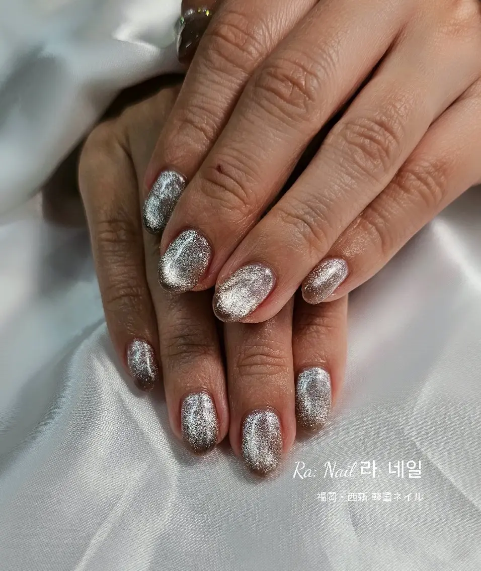 ネイル ジェルネイル マグネットネイル Ra: Nail   라: 네일のネイルデザイン