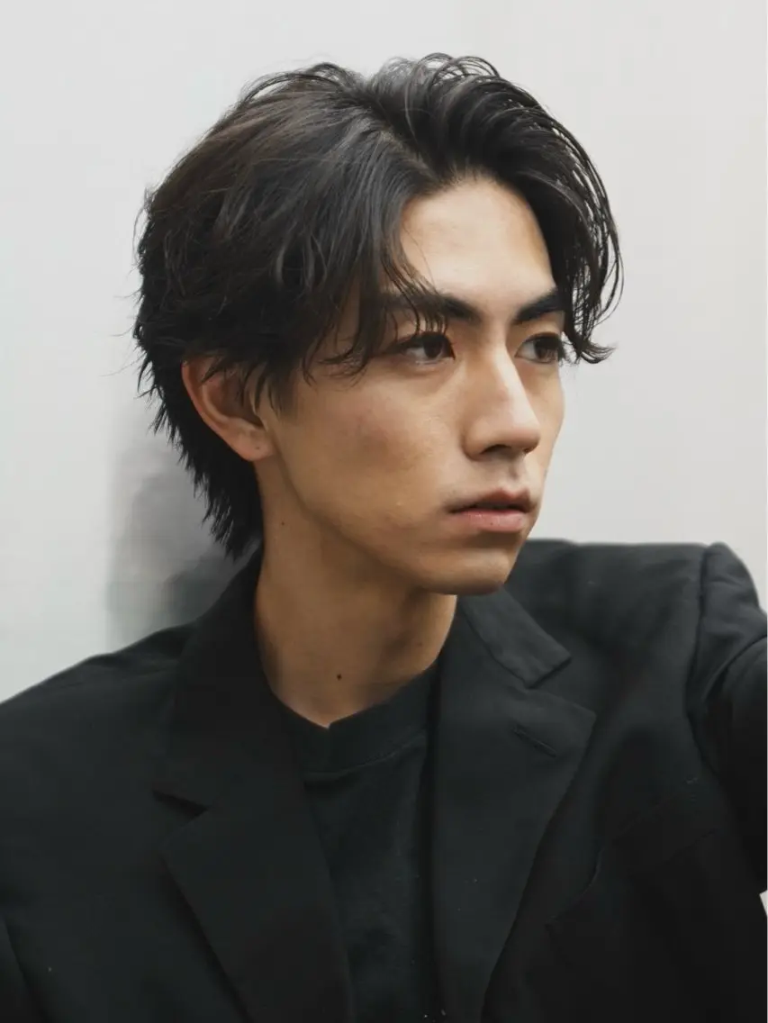 パーマ メンズ カット パーマ 安藤幹人 メンズパーマのヘアスタイル