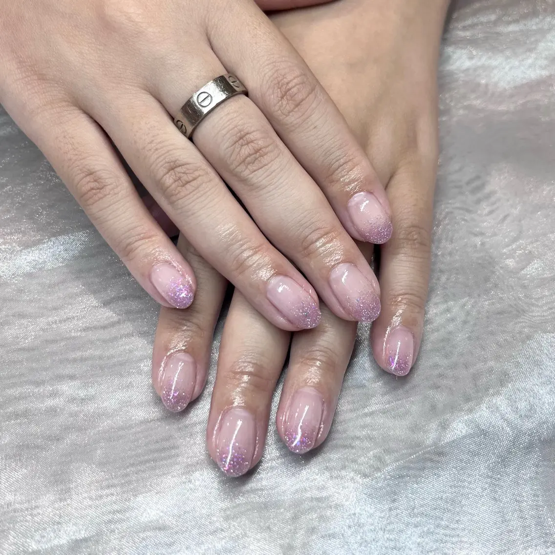 ネイル ハンドネイル 𝐴𝑘𝑎𝑟𝑖 🤎のネイルデザイン