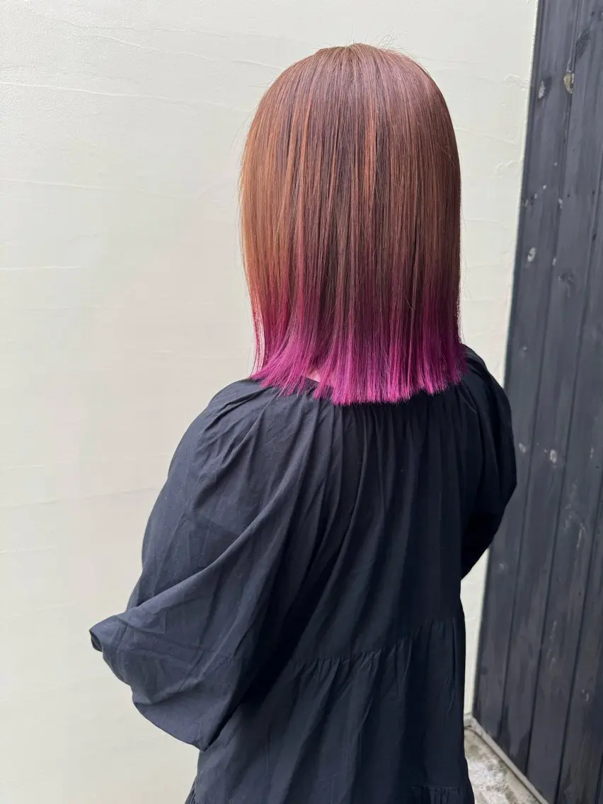 ミディアム アオトソラ いしざかのヘアスタイル