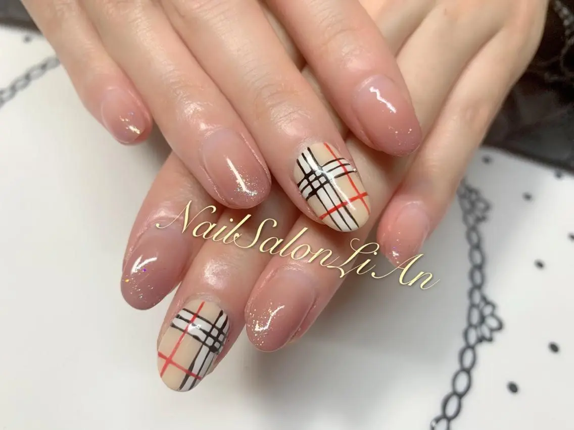 ネイル 持ち込み ハンドネイル NailSalon LiAnのネイルデザイン