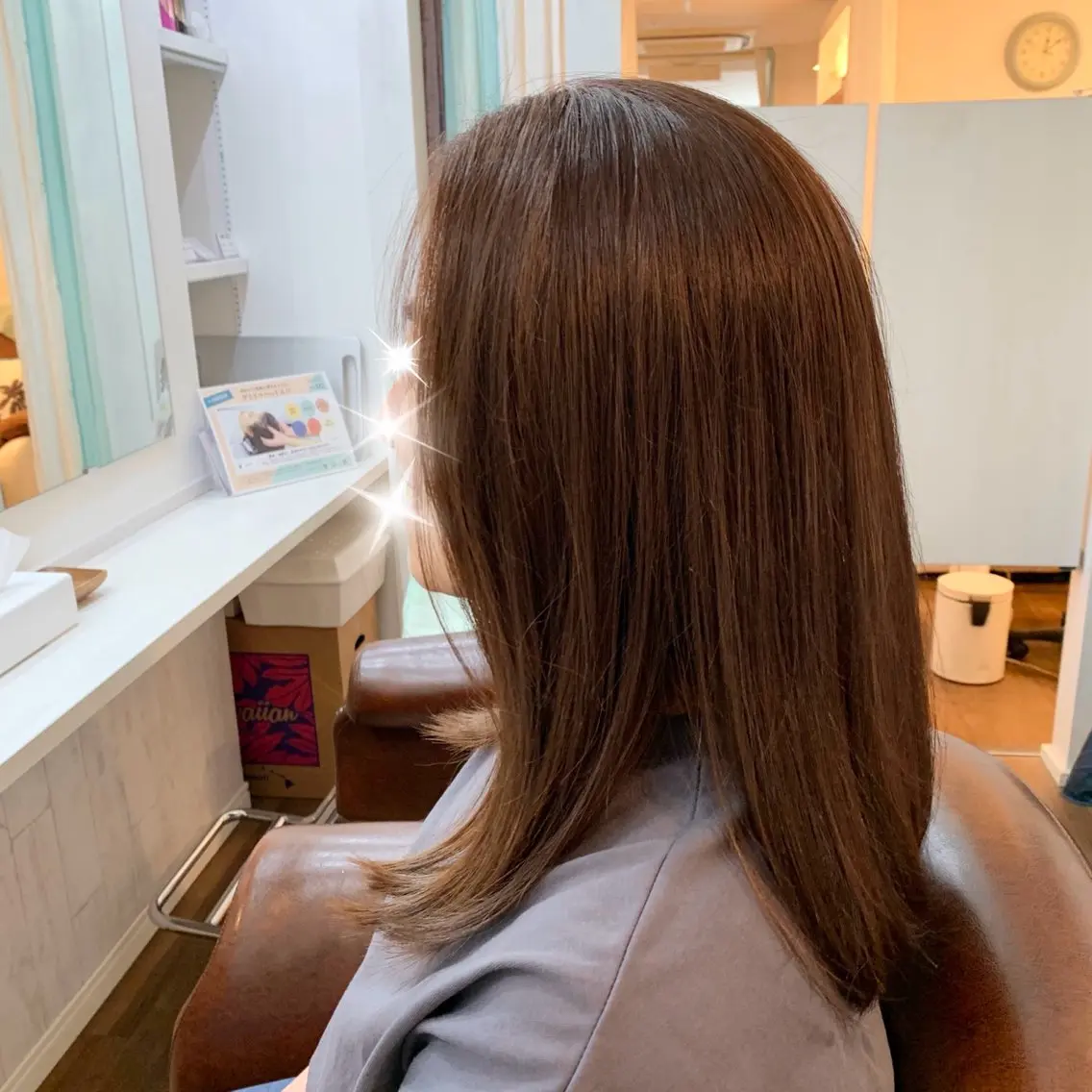 カット10%OFF＋ヘアカラーリタッチ10%OFF＋3ステップトリートメント10%OFFの写真
