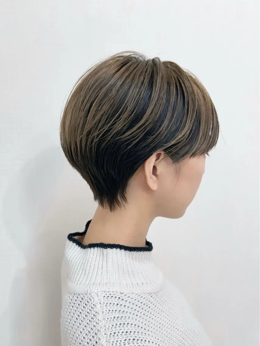 ショート カット 渋谷 拓磨のヘアスタイル