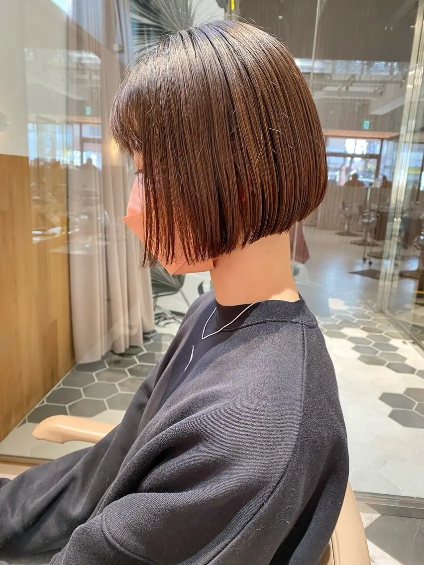ショート ボブ カット rurina ꪔ̤̮のヘアスタイル
