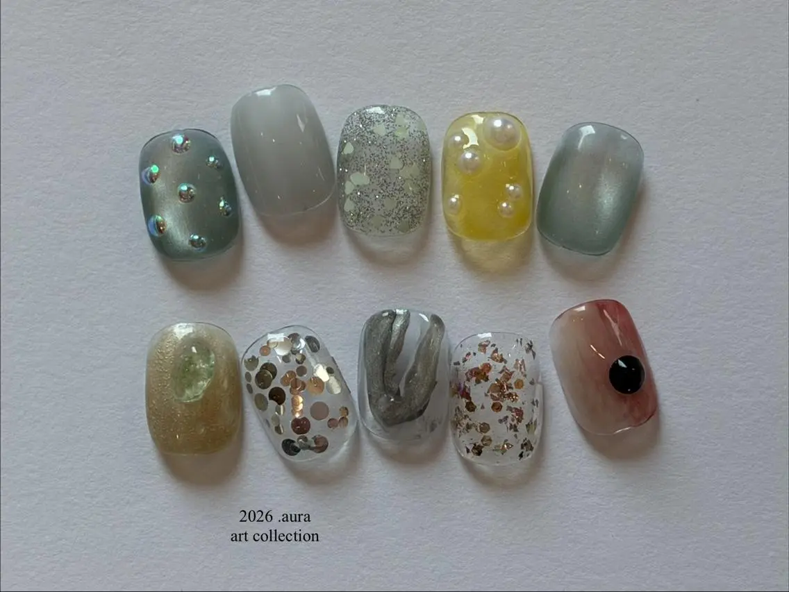 ネイル .aura Kanamiのネイルデザイン