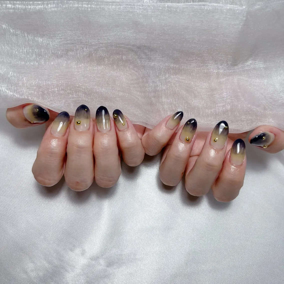ネイル ジェルネイル 韓国ネイル ラメ(グリッター) マグネットネイル ミラーネイル ハンドネイル nail salon Rewardのネイルデザイン