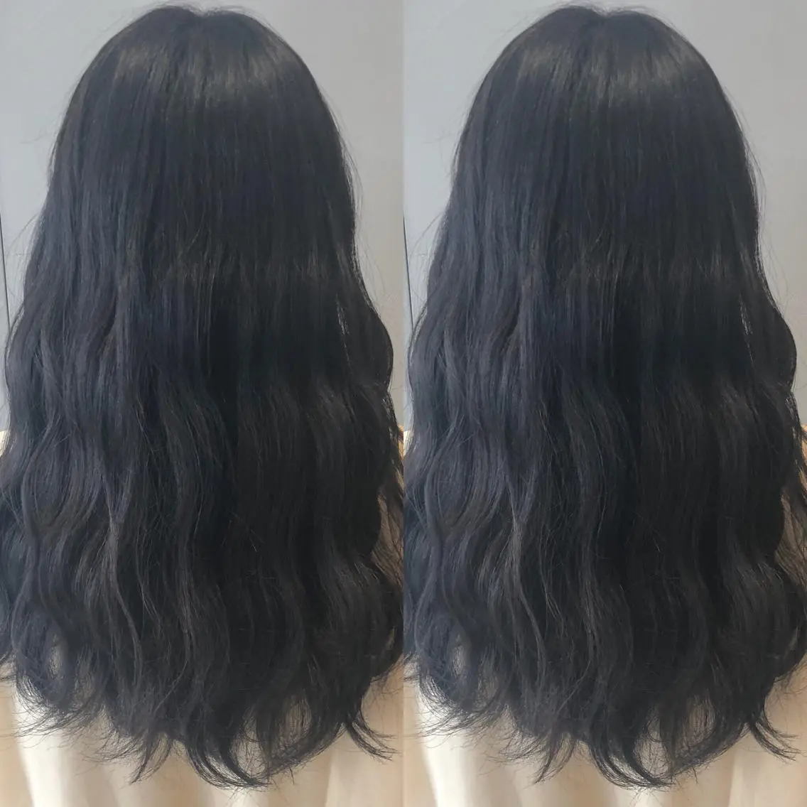 ロング カラー カット ヘアカラー トリートメント 荒木 依莉亜のヘアスタイル
