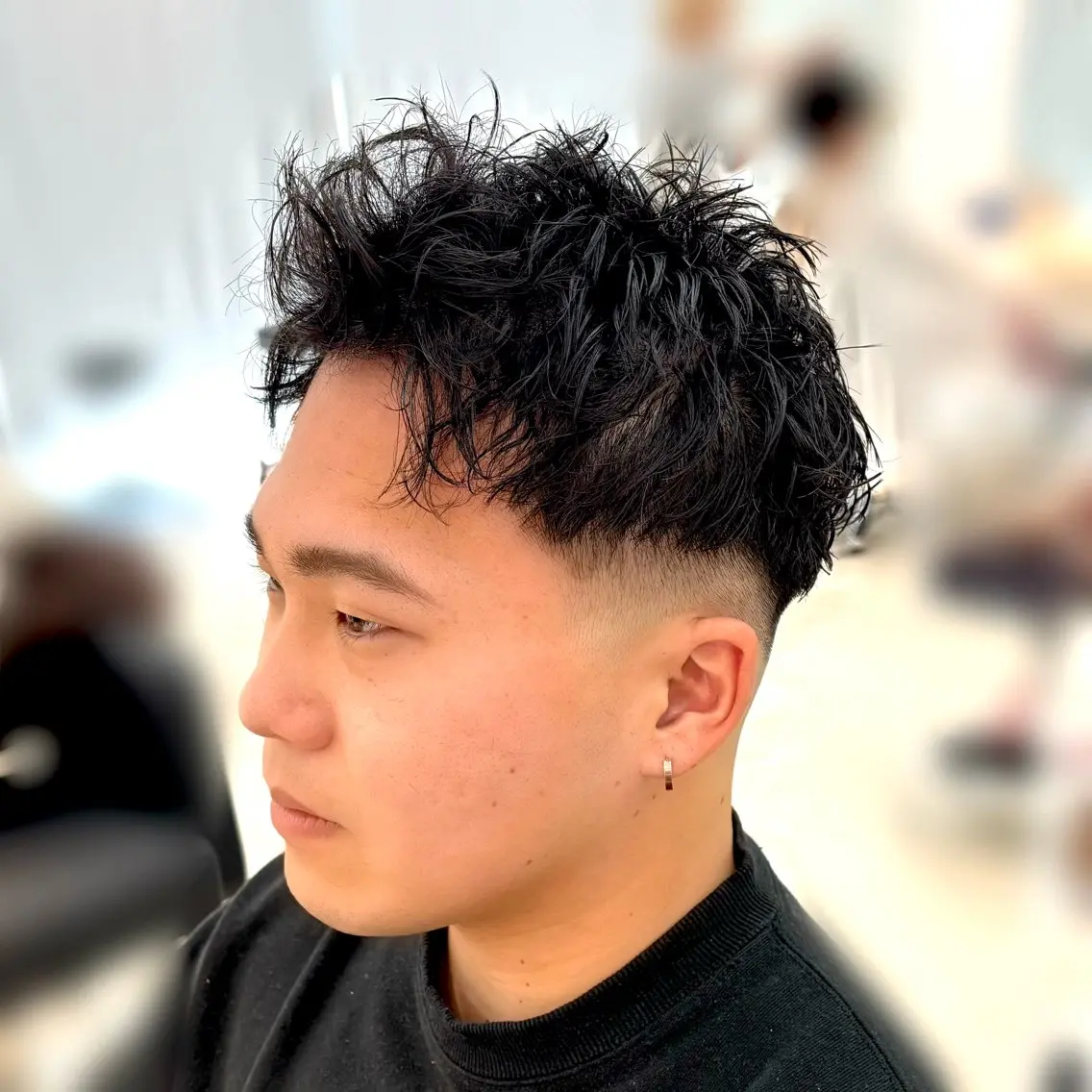 ショート パーマ メンズ misaki_ soso.のヘアスタイル