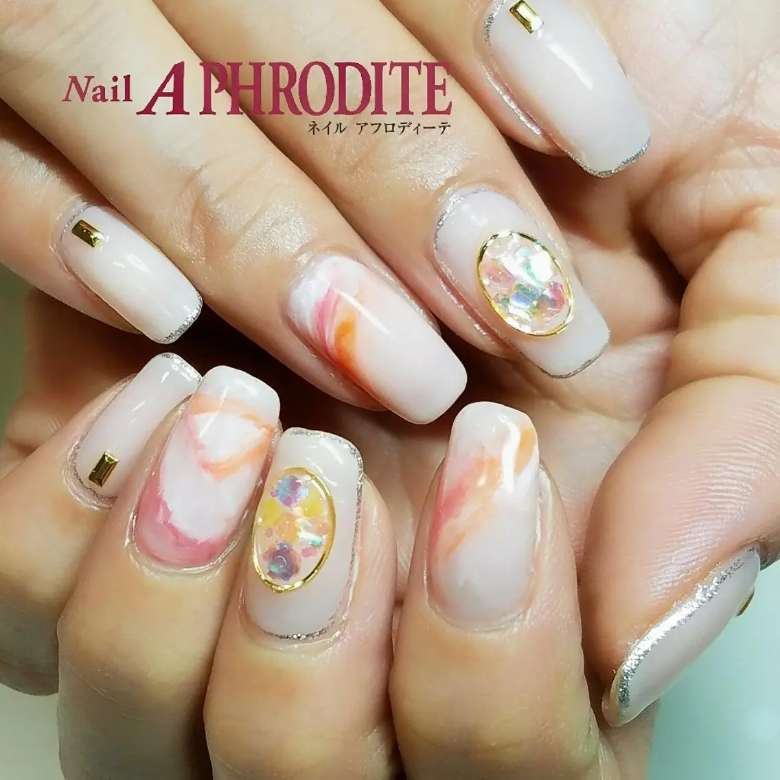 ネイル ニュアンスネイル Nail Aphroditeのネイルデザイン