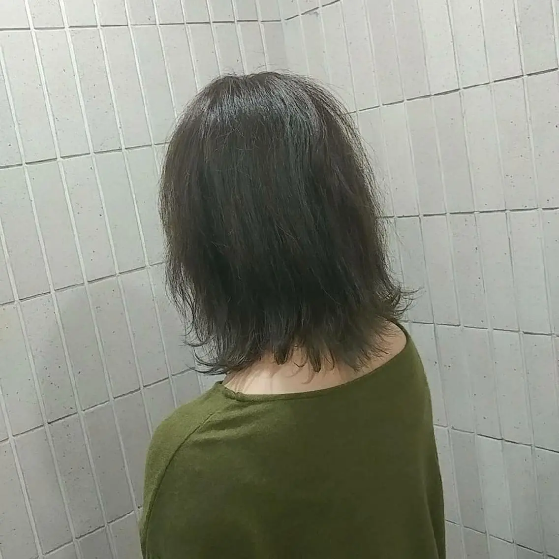 ミディアム カラー ヘアアレンジ ヘアカラー Cecilhair 店長松本のヘアスタイル