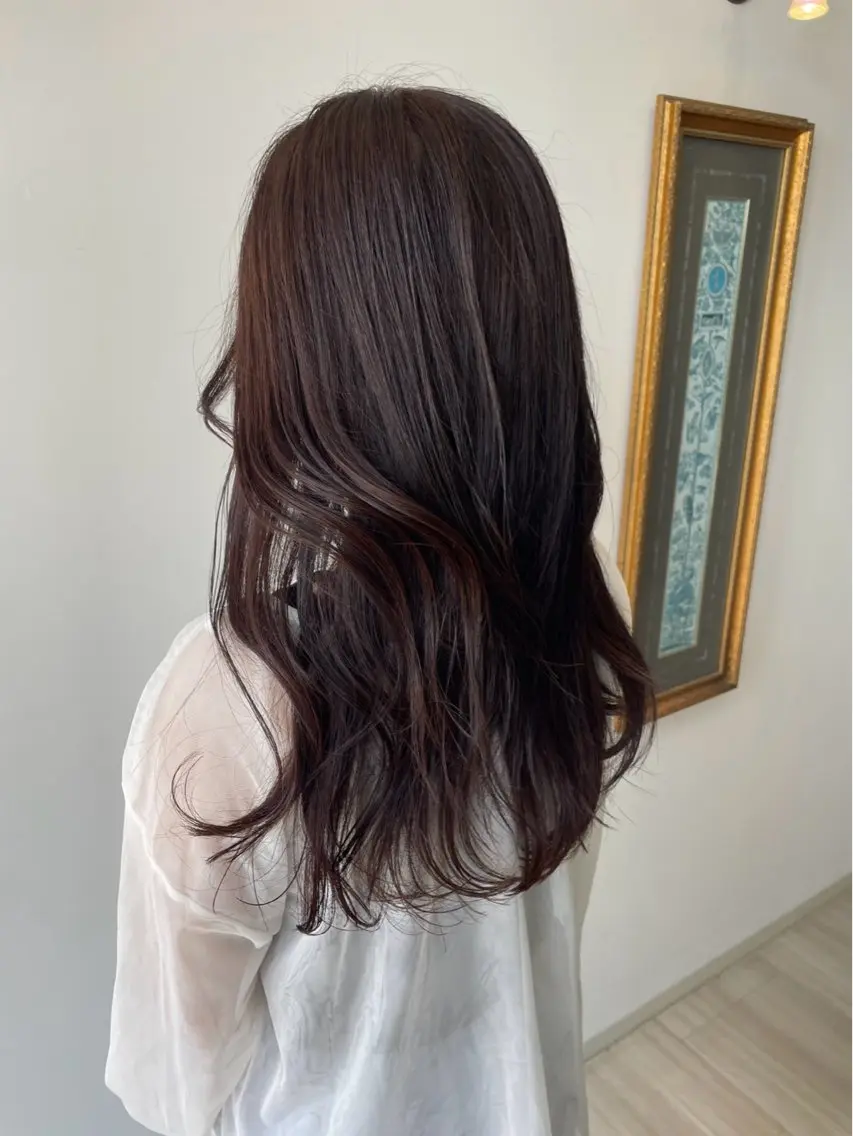 ロング ヘアカラー 🫧おおにし みか🫧のヘアスタイル