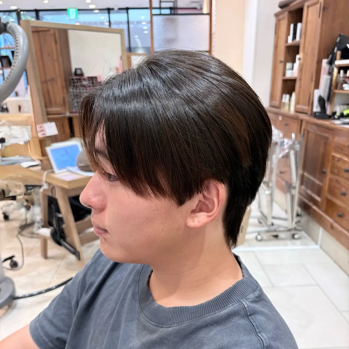 ショート メンズ カット 縮毛矯正 トリートメント 颯大┊︎メンズ特化 パーマ┊︎韓国ヘアのヘアスタイル