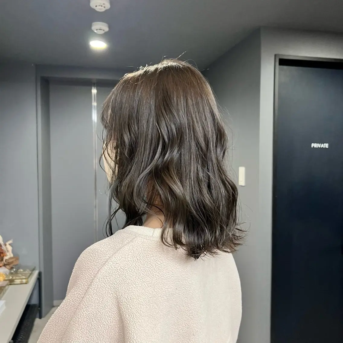 カラー 楠 彩乃のヘアスタイル