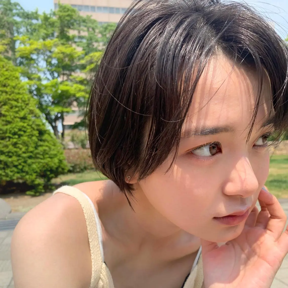 ショート カット ヘアカラー トリートメント RYOMA/ 似合わせ🎧🤍のヘアスタイル