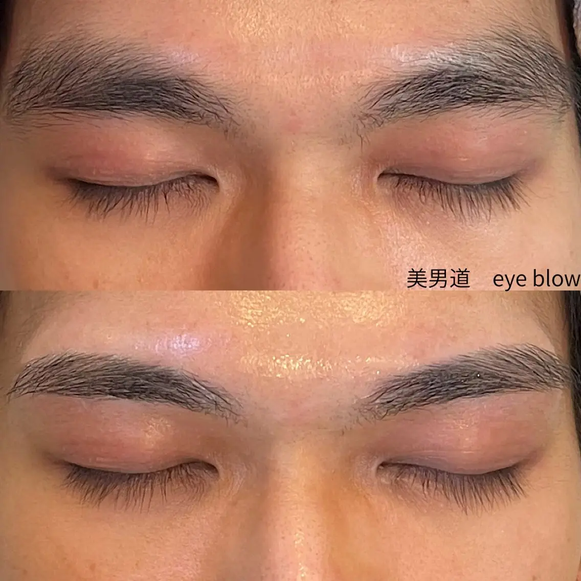 メンズ アイブロウ ワックス脱毛 眉カット BINANDO 桑原の眉毛・アイブロウイメージ