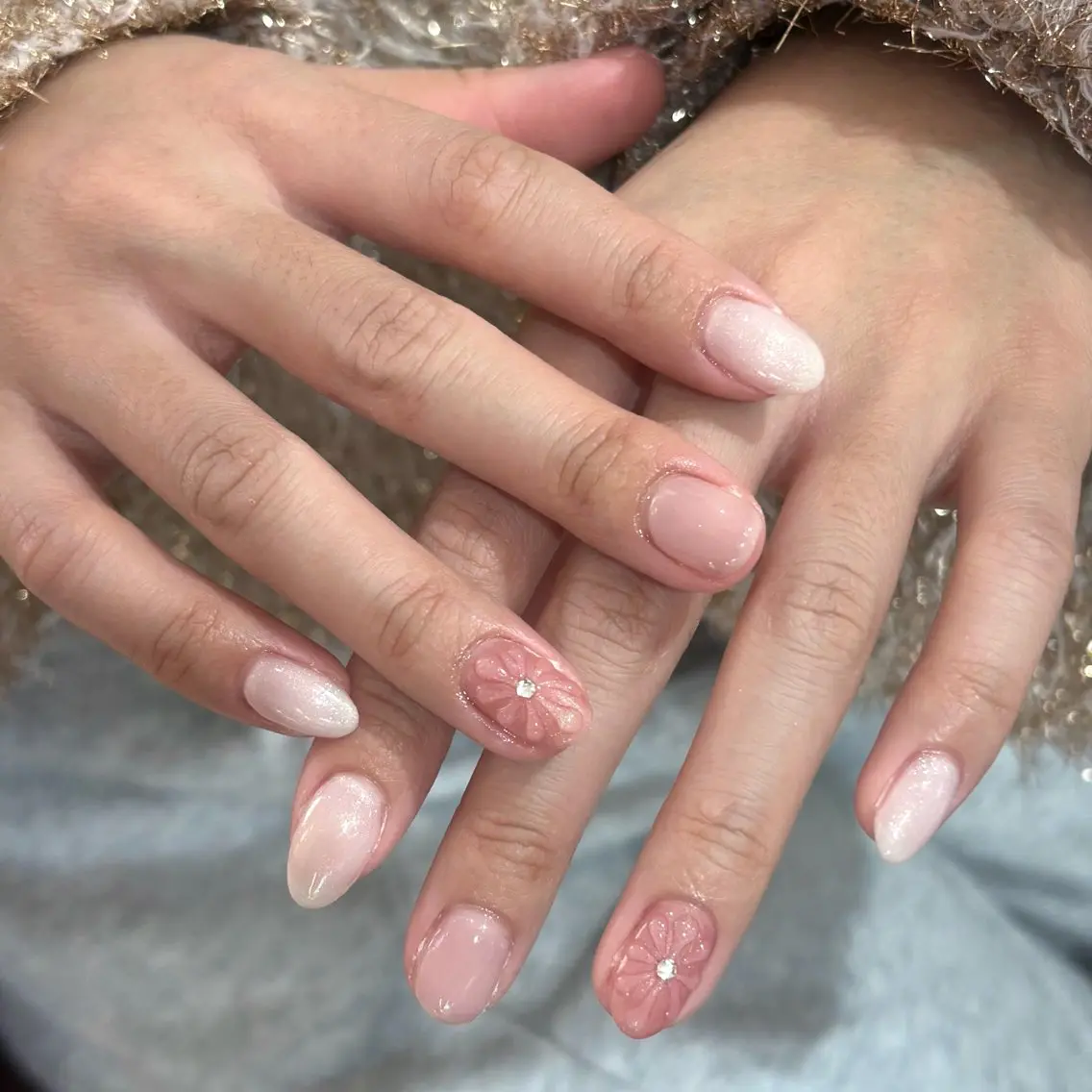 ネイル ハンドネイル CLALA Tokiho 🖤:のネイルデザイン