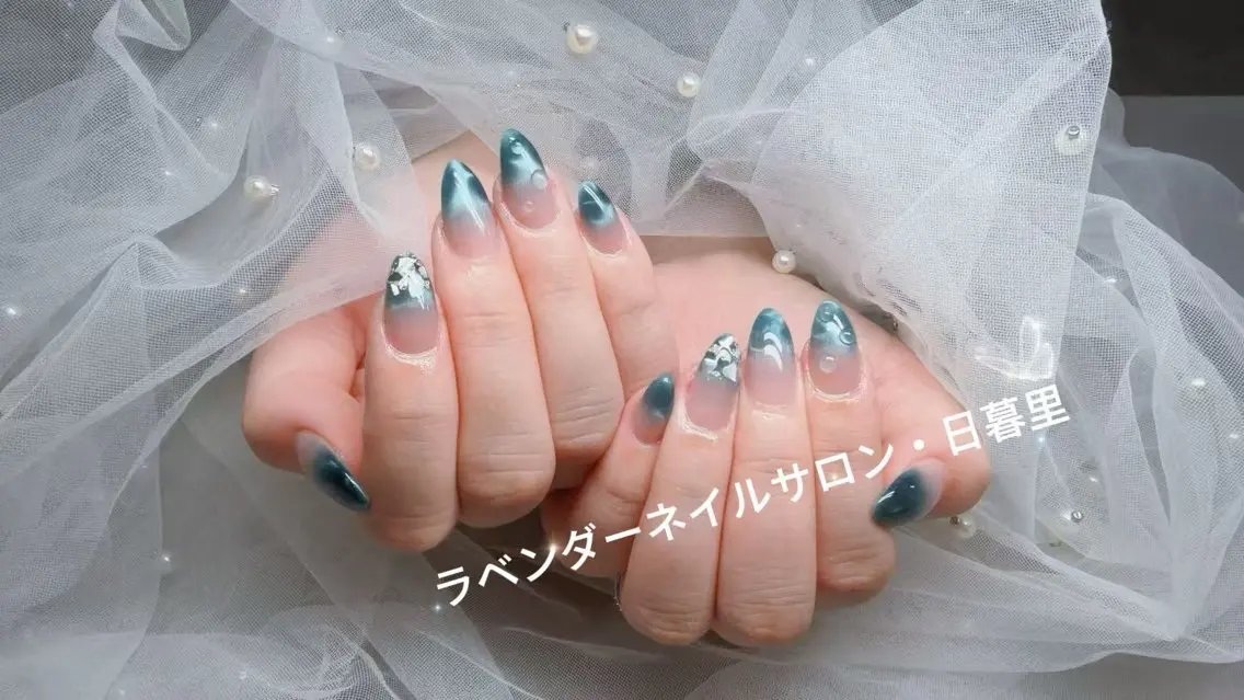 ネイル ラベンダー💖日暮里 ルル💖ネイルのネイルデザイン