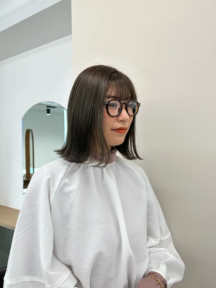 ミディアム カラー キッズ オトナヘア🌸 harukaのヘアスタイル