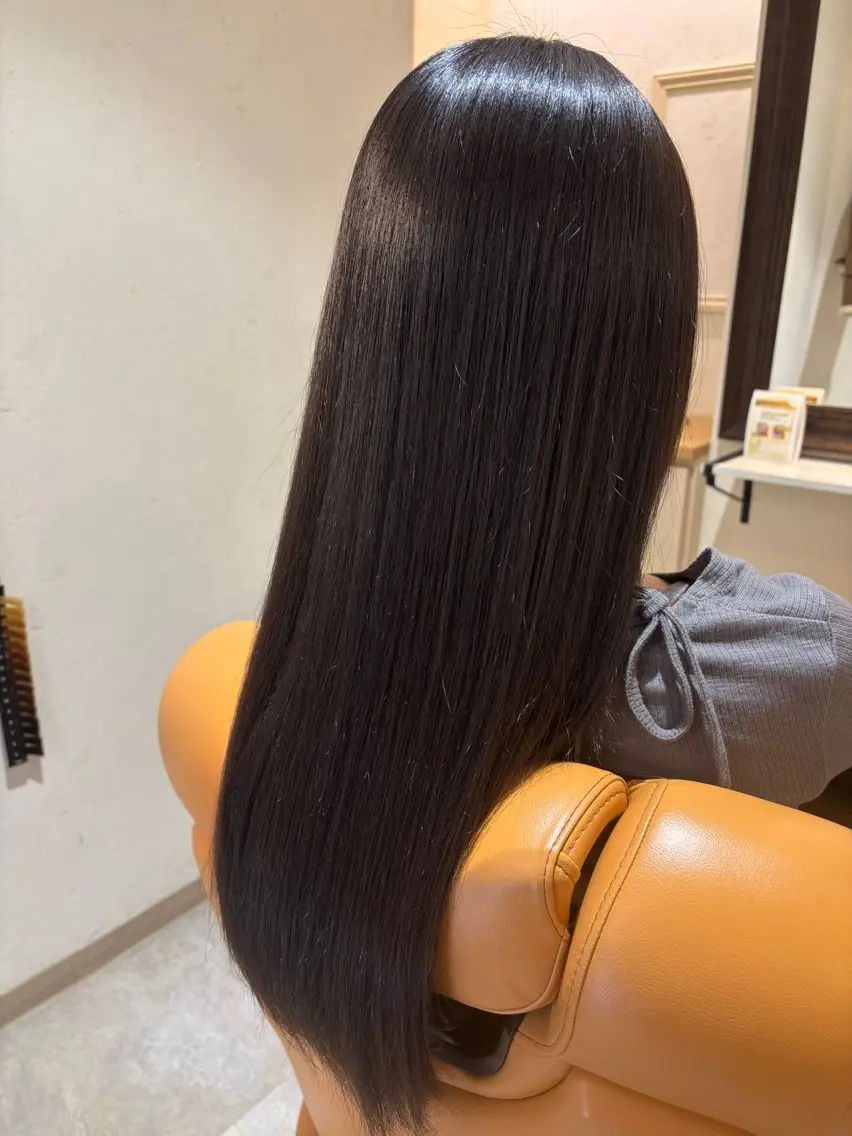ロング 縮毛矯正 🧡Watanabe Rio🧡のヘアスタイル