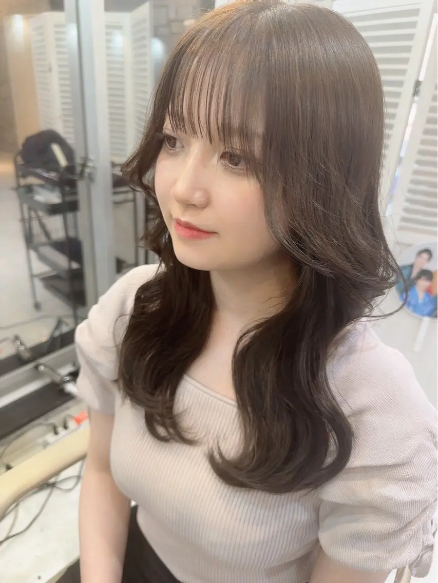 セミロング カラー ベージュカラー 透明感カラー ヘアカラー Fave【フェイブ】 /🌈推し活のその他イメージ