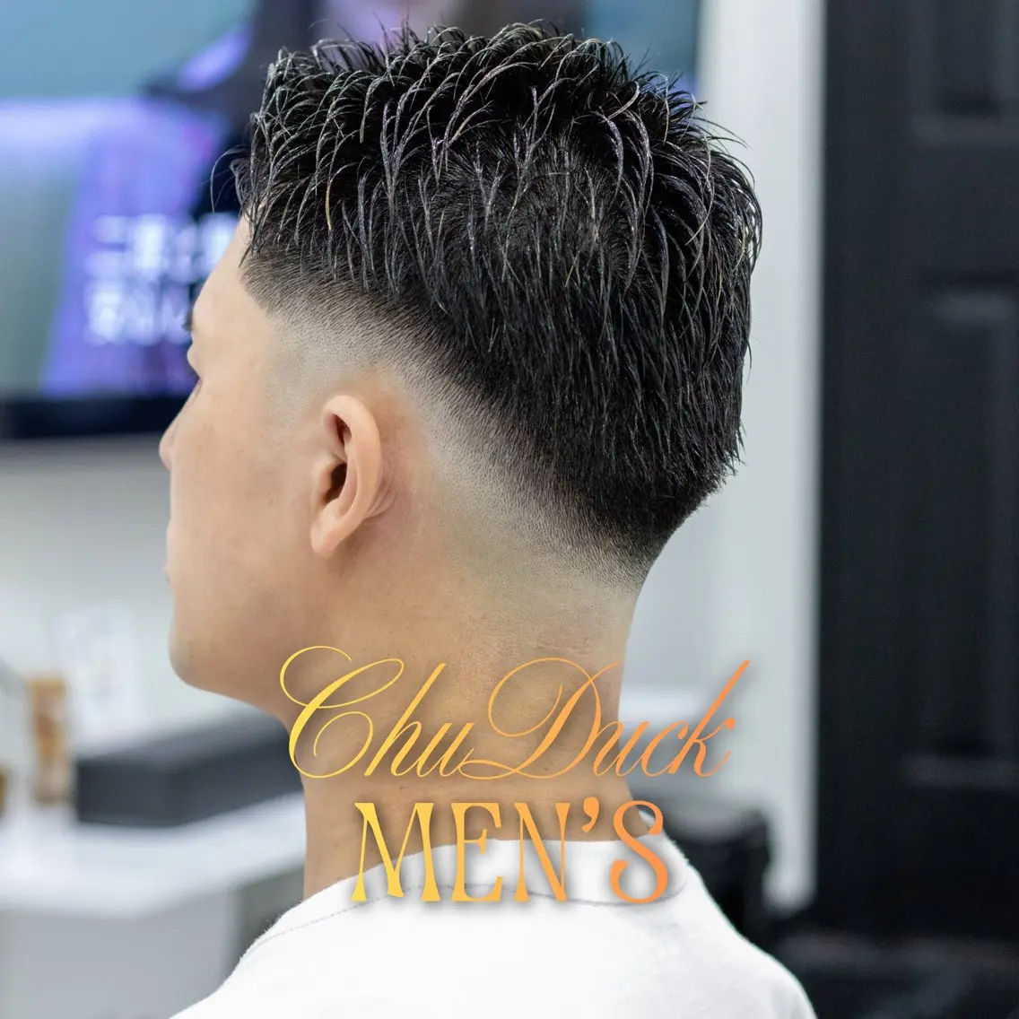 ショート メンズ フェードカット カット フェード×メンズ カット|SHOTAのヘアスタイル