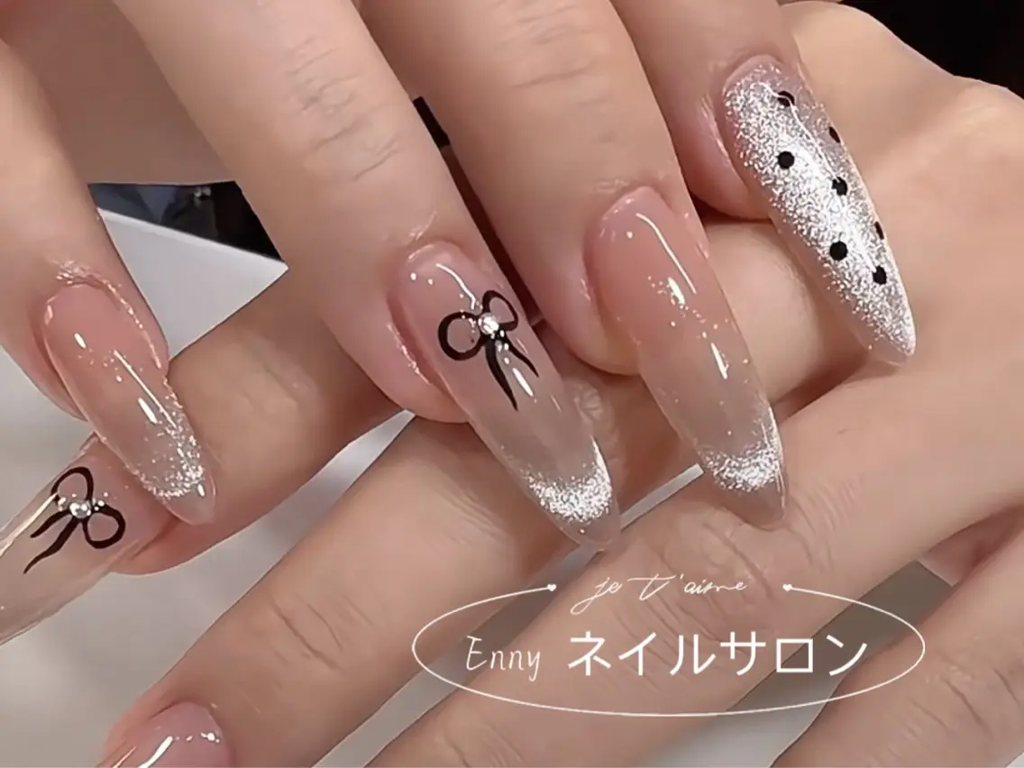 ネイル チークネイル 長さ出し フットネイル フレンチネイル ジェルネイル Han Evelynのネイルデザイン