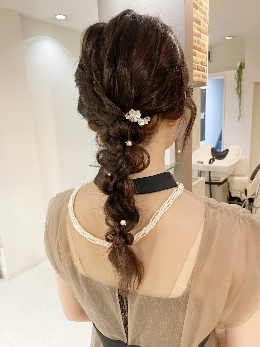 ヘアアレンジ KAI RIKAのヘアスタイル