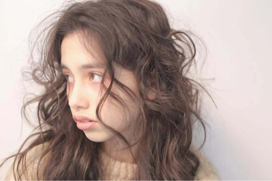 ロング パーマ カット パーマ トリートメント 坂本 裕介のヘアスタイル
