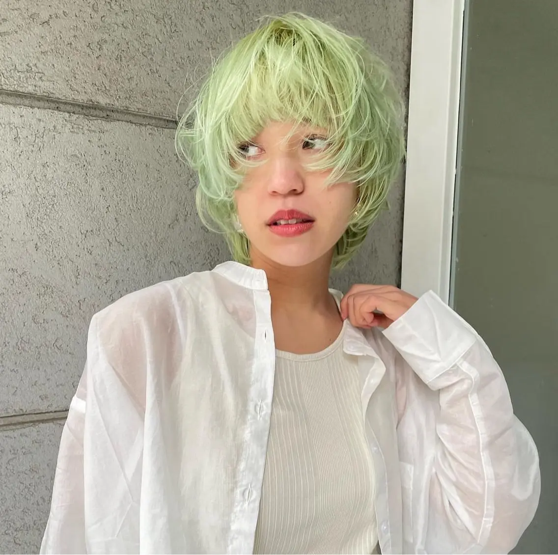 カラー 緑区/艶髪 🦋柿下のヘアスタイル