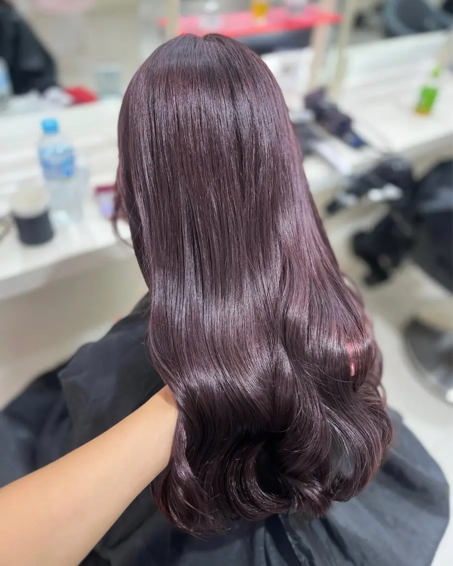ロング Ma2Ri /ゆるふわ暖色カラーのヘアスタイル