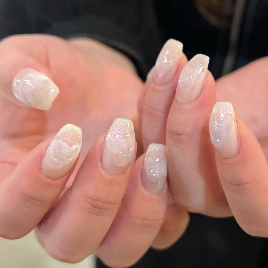 【シンプルニュアンス定額デザイン💅🏻】 注意事項必読！！オフの有無をご連絡くださいませの写真