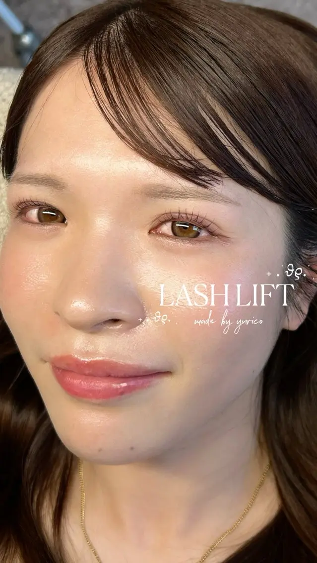 マツエク・マツパ 束感まつ毛 一重×まつ毛パーマ h yurikoのマツエク・マツパデザイン