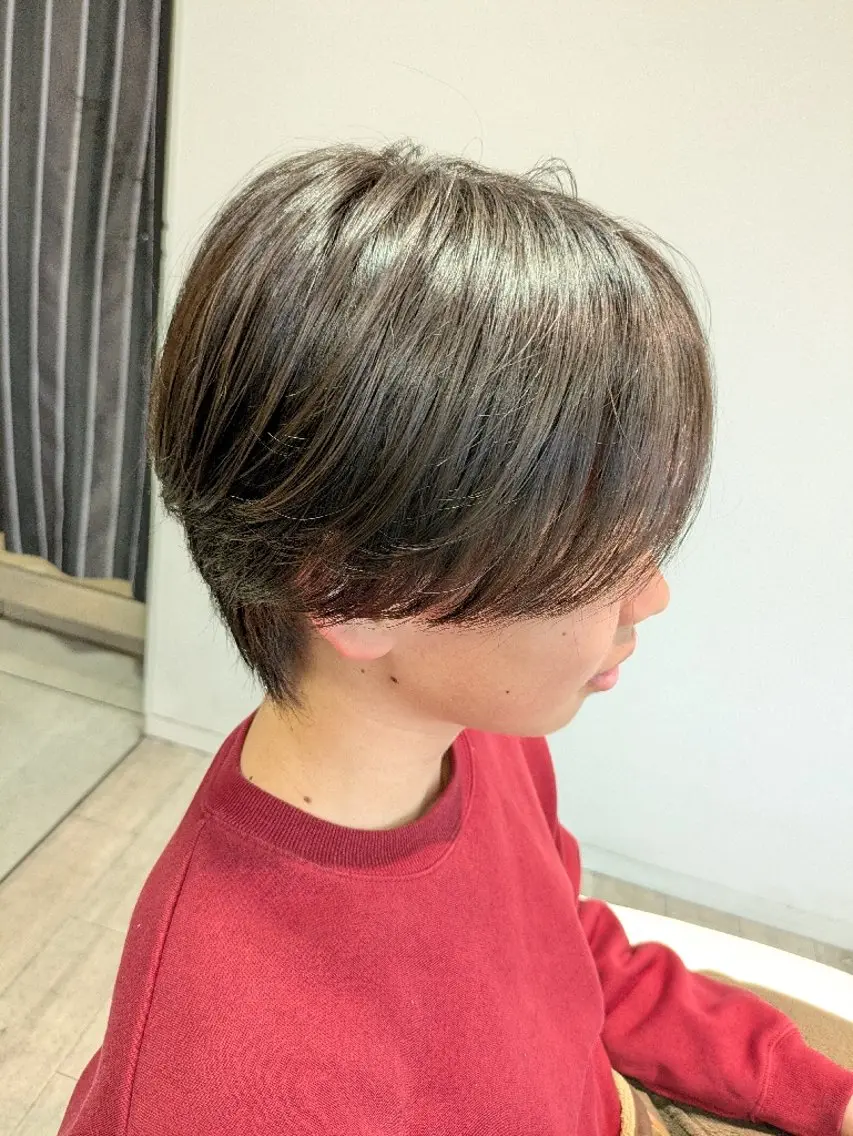 ショート メンズ パーマ カット パーマ 小川 健治✨のヘアスタイル