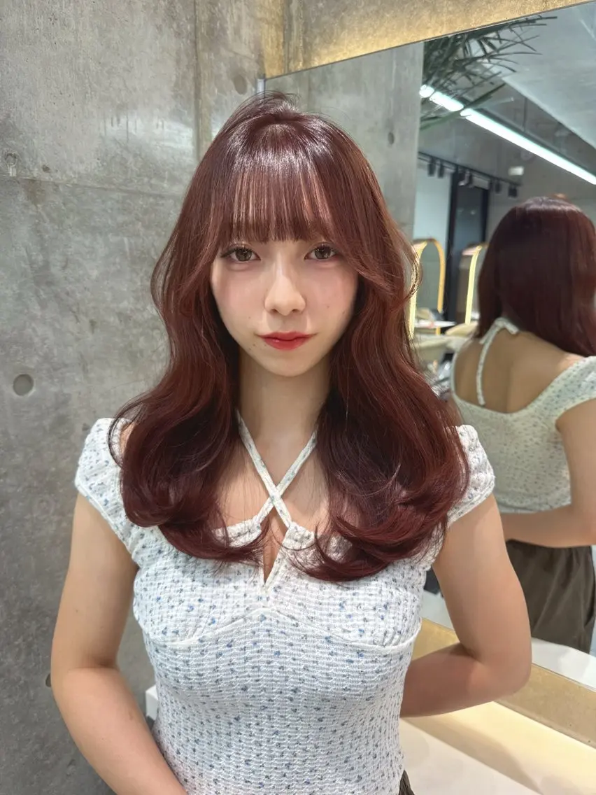 ロング ゆーだい🇰🇷韓国 🇰🇷×髪質改善のヘアスタイル