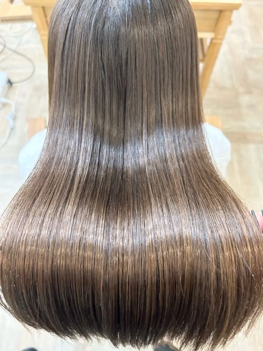 ロング 縮毛矯正 トリートメント 【髪質改善】 KOUKIのヘアスタイル