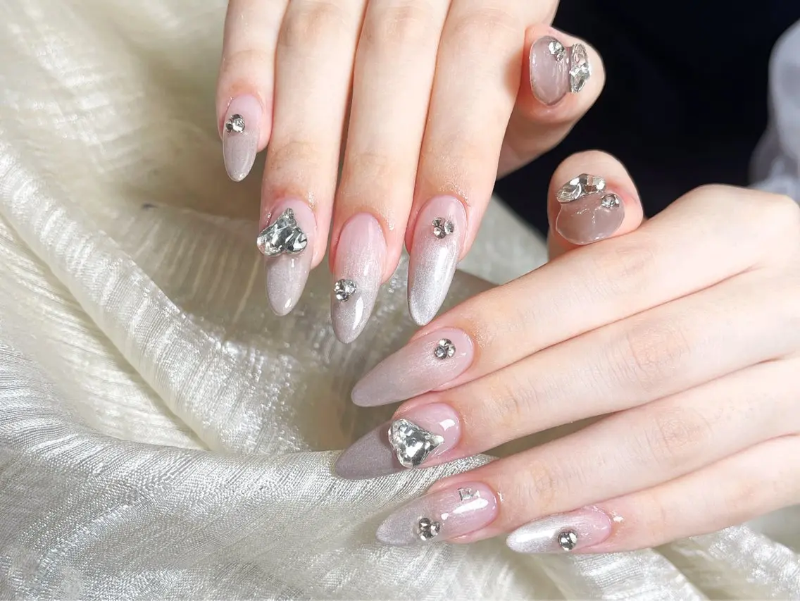 ネイル ハンドネイル 🎀ネイルサロン エクラYUI🎀のネイルデザイン