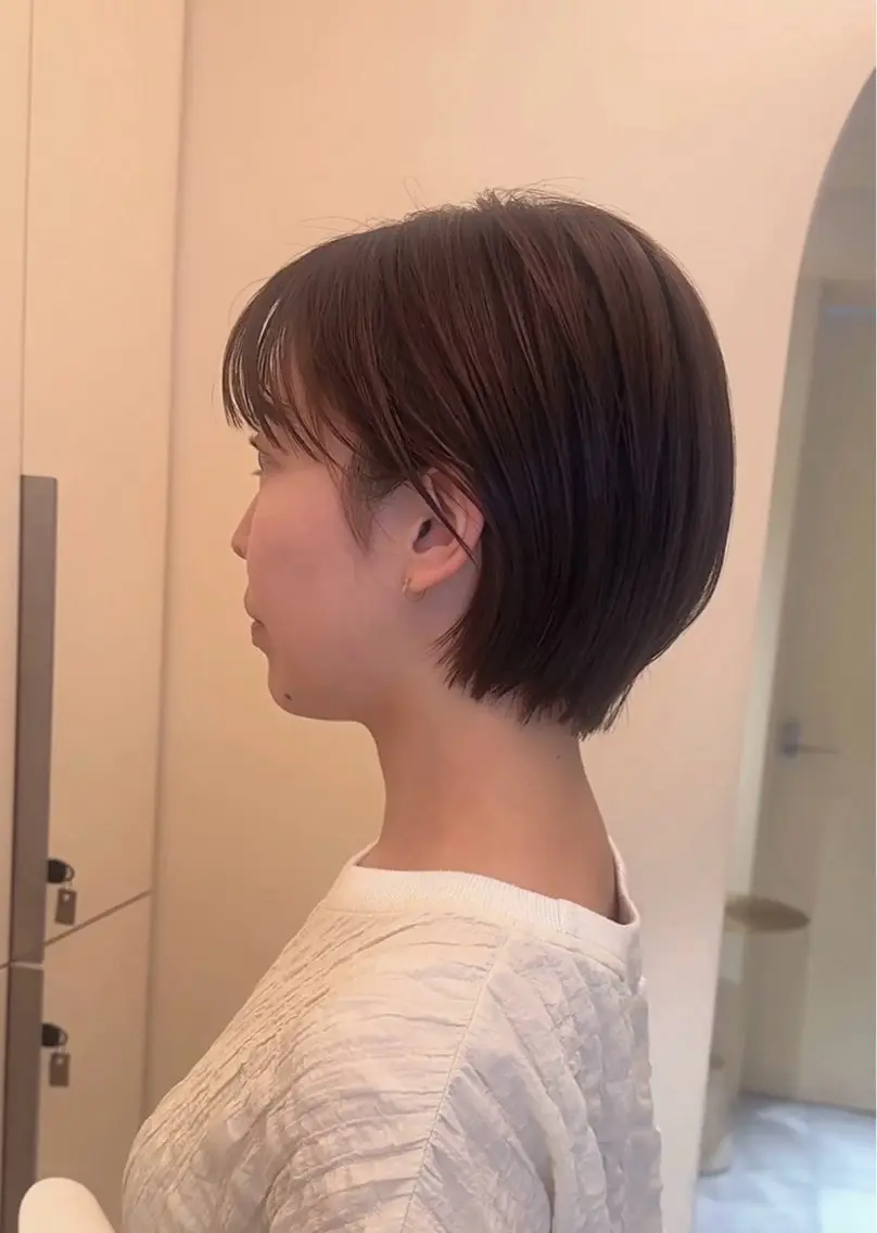 ショート ショートヘア hyuga/パーマ /ニュアンスパーマのヘアスタイル