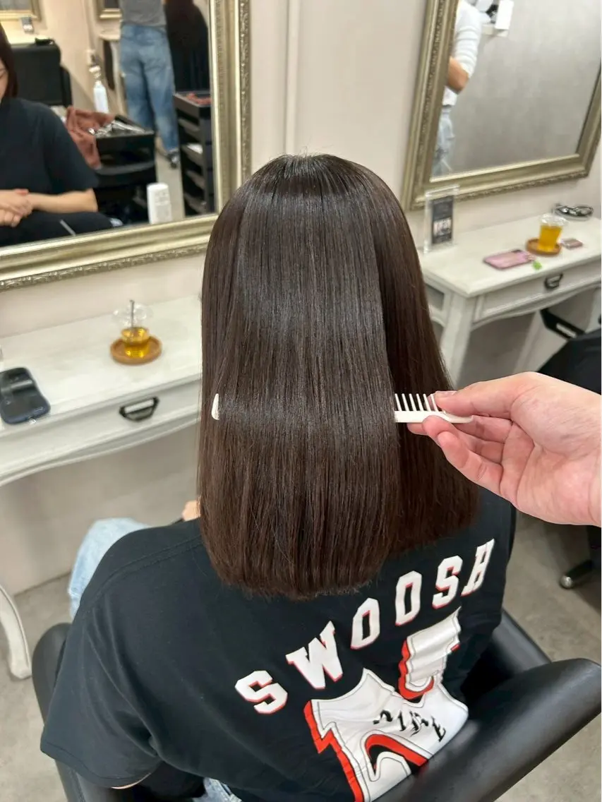 ミディアム 木村 颯太のヘアスタイル