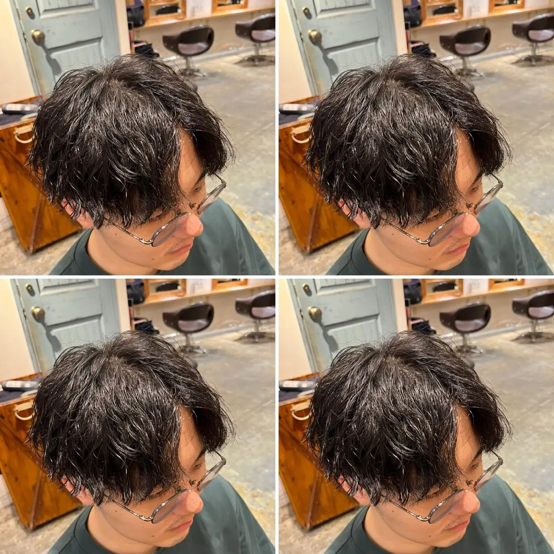 パーマ メンズ カット パーマ トリートメント ヘアセット メンズパーマ特化 望月謙二郎のヘアスタイル