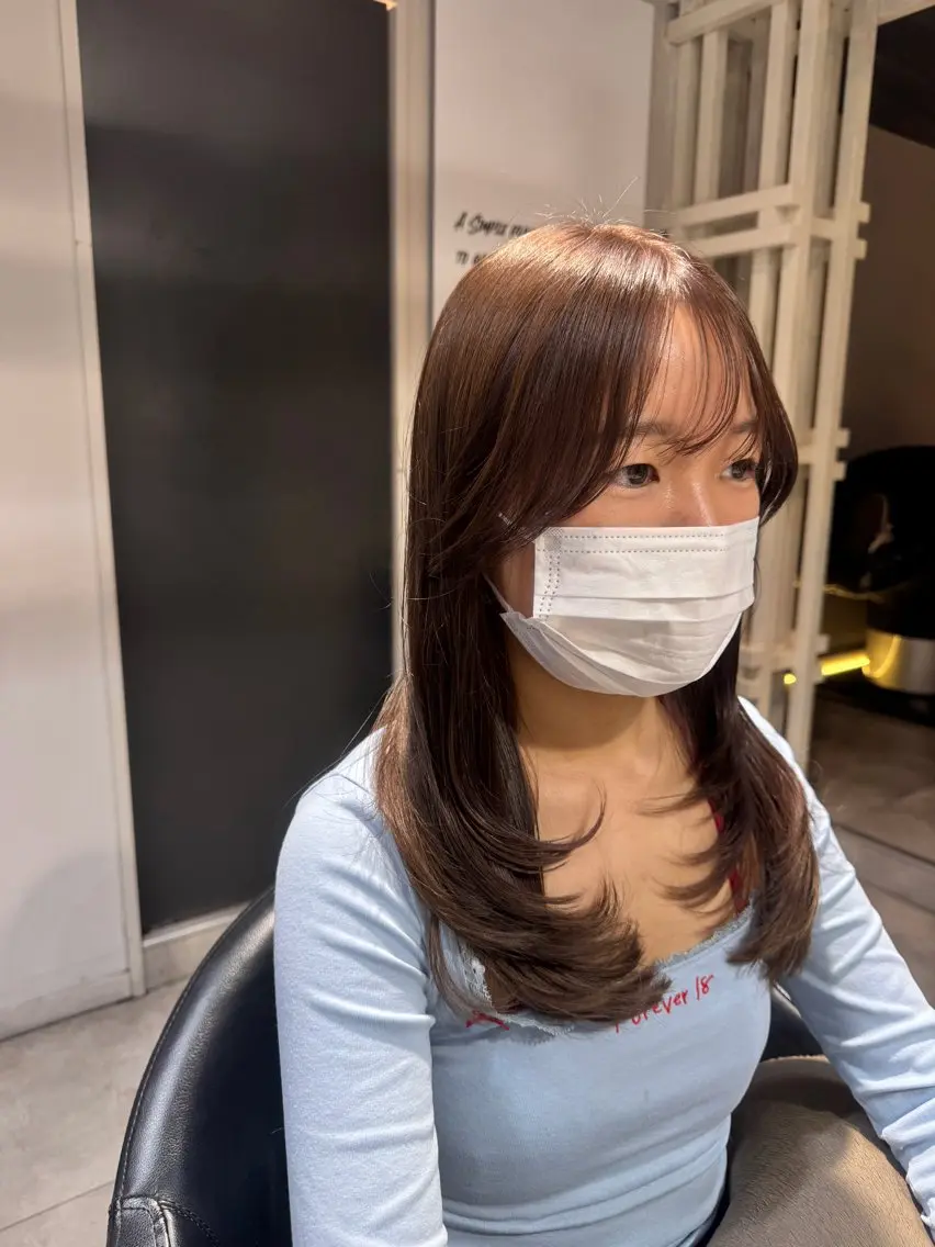 ロング カラー レイヤーカット トリートメント 似合う髪型が 分からない方へのヘアスタイル