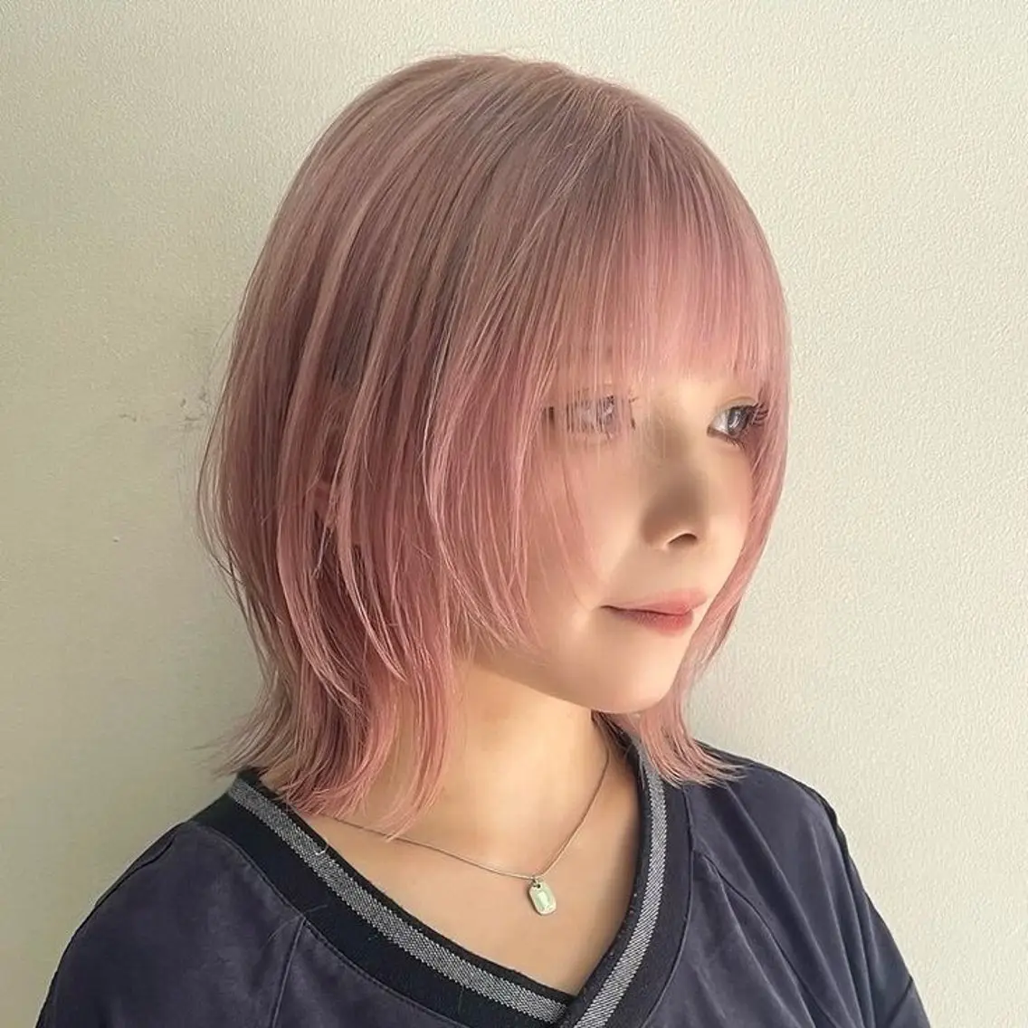 ミディアム ウルフカット ボブ無料募集🎀 SERA🩰のヘアスタイル