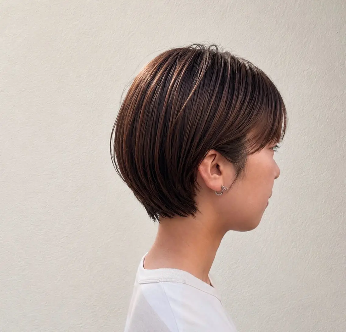 【傷ませないカラー✨】似合わせカット+クオリアカラーの写真