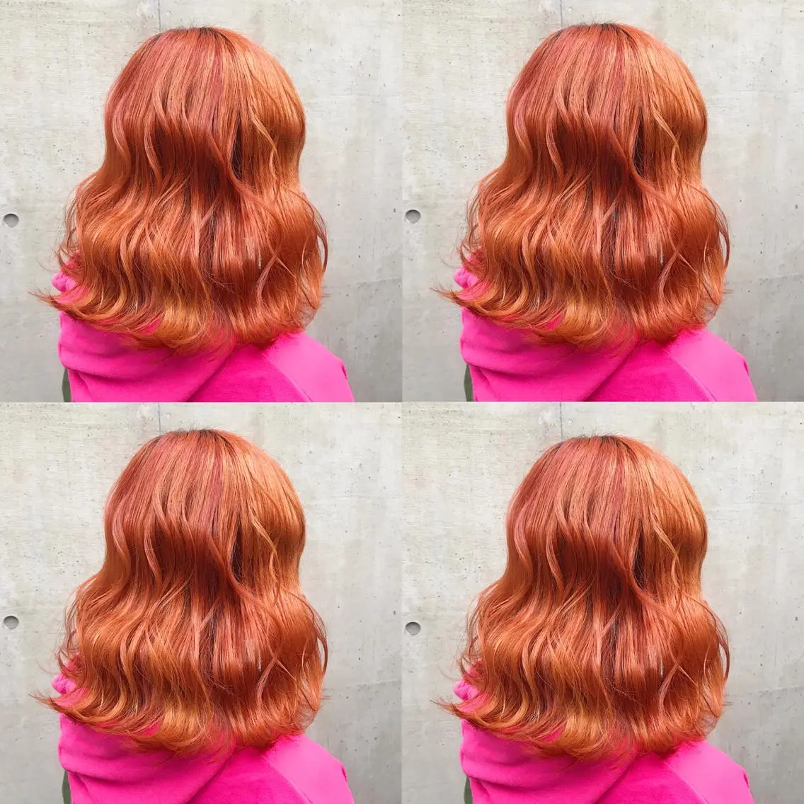 ミディアム カラー ヘアアレンジ カット ヘアカラー トリートメント TAKUMAブリーチ /切りっぱなし🪽のヘアスタイル