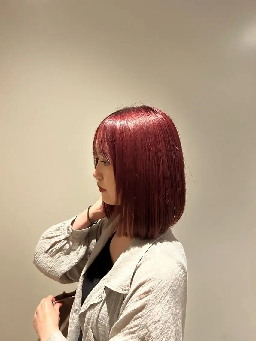 ミディアム モテ髪美容師♡ ひなたのヘアスタイル