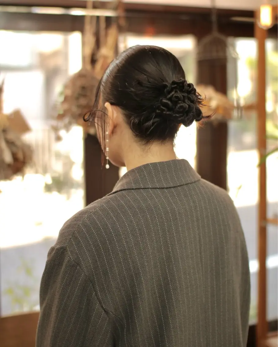 セミロング カラー ヘアアレンジ カット ヘアカラー トリートメント 木村陸弥🌿似合わせ 再現性メンズヘアのヘアスタイル