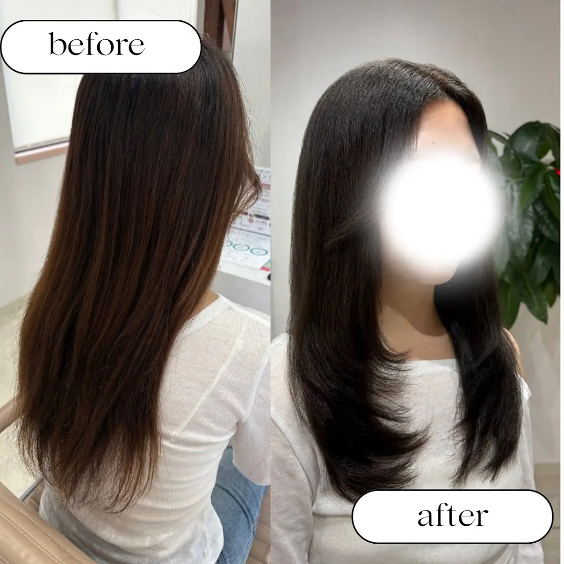 ロング アッシュ アッシュブラウン カット ヘアカラー トリートメント NAOTO 吉祥寺髪質改善🍀のヘアスタイル