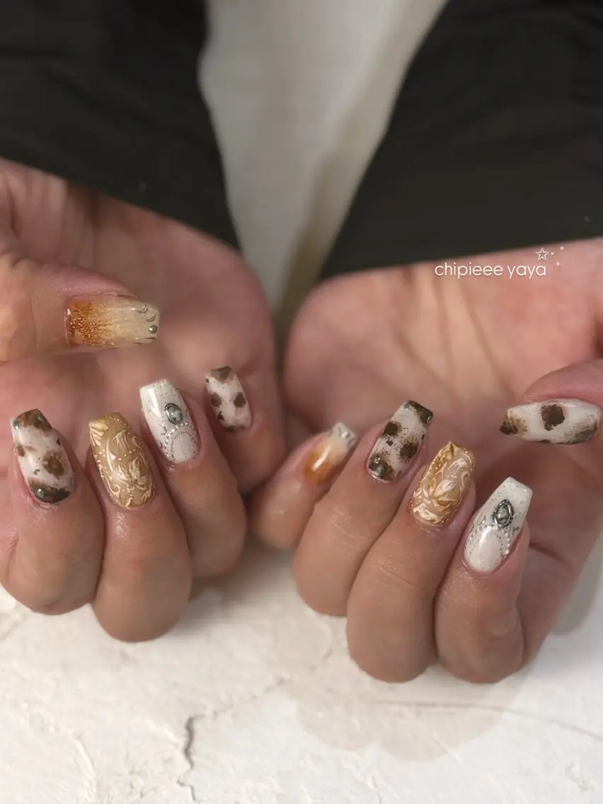 ネイル ハンドネイル Chipieee yayaのネイルデザイン