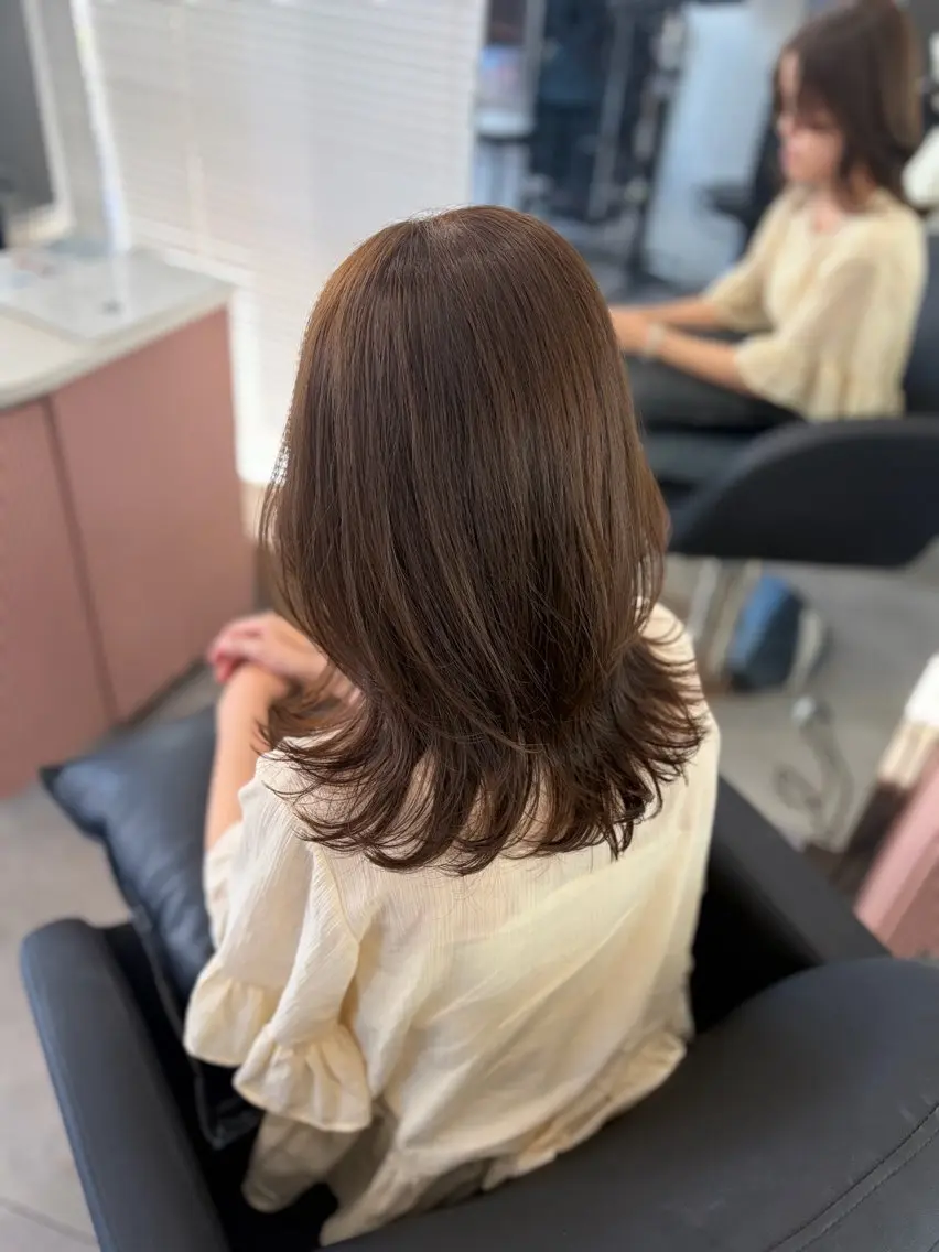 ミディアム カラー THE ECT 🌸濱吉優希🌸のヘアスタイル